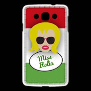 Coque LG L60 Miss Italie Blonde