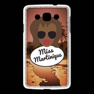 Coque LG L60 Miss Martinique Black