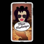 Coque LG L60 Miss Martinique Brune