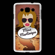 Coque LG L60 Miss Martinique Rousse