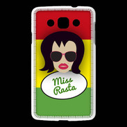 Coque LG L60 Miss Rasta Brune