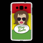 Coque LG L60 Miss Rasta Chatain