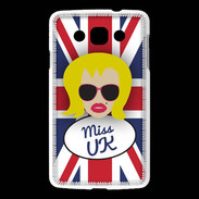 Coque LG L60 Miss UK Blonde