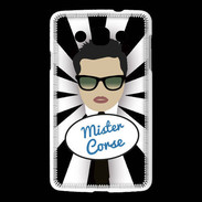 Coque LG L60 Mister Corse Brun