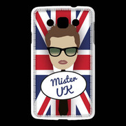 Coque LG L60 Mister UK Chatain