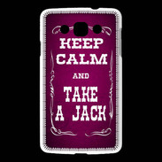 Coque LG L60 Keep Calm and Take Jack Rose