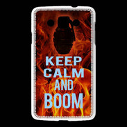 Coque LG L60 Keep Calm and Grenade