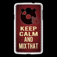 Coque LG L60 Keep Calm and Mix That Rouge