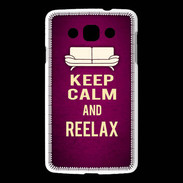 Coque LG L60 Keep Calm and Reelax Rose
