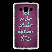 Coque LG L60 LOL MDR Rose ZG