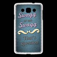 Coque LG L60 Swag or Not bleu ZG