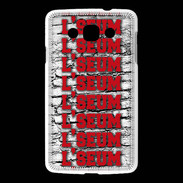 Coque LG L60 L'seum rouge