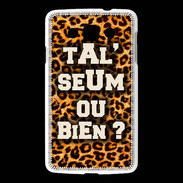 Coque LG L60 Ta l'seum ou bien Léopard