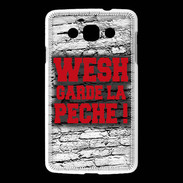 Coque LG L60 Wesh garde la pèche Rouge