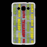 Coque LG L60 Wesh Vert Jaune