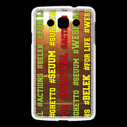 Coque LG L60 Wesh Vert Jaune Sun