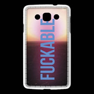 Coque LG L60 Fuckable bleu ZG