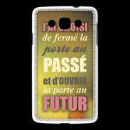 Coque LG L60 Passé et futur ZG