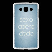 Coque LG L60 Sexo Apéro Dodo Bleu ZG
