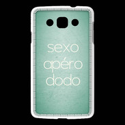 Coque LG L60 Sexo Apéro Dodo vert ZG