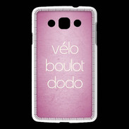 Coque LG L60 Vélo Boulot Dodo Rose ZG