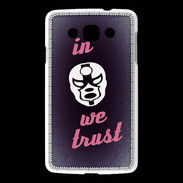 Coque LG L60 In Catch We trust Rouge ZG