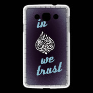 Coque LG L60 In Islam We trust Bleu ZG