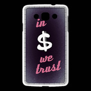 Coque LG L60 In Money We trust Rouge ZG