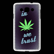 Coque LG L60 In Weed We trust Vert ZG