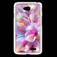 Coque LG L65 Design Orchidée violette