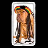Coque LG L65 Chien Rasta