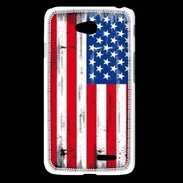 Coque LG L65 Drapeau USA grunge et vintage 5