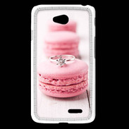 Coque LG L65 Amour de macaron