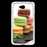 Coque LG L65 Macarons sur ardoise
