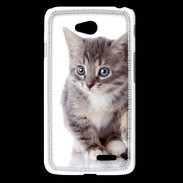 Coque LG L65 chaton gris 4