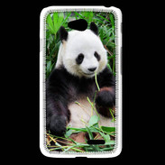 Coque LG L65 Panda gourmand