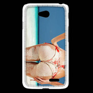 Coque LG L65 Belle fesse sur la plage