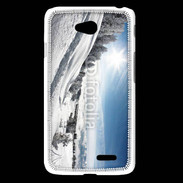 Coque LG L65 paysage d'hiver 3