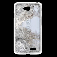 Coque LG L65 Forêt enneigée