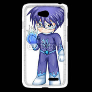 Coque LG L65 Chibi style illustration of a superhero