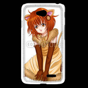 Coque LG L65 Manga style illustration of zodiac 27