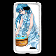 Coque LG L65 Manga style illustration of zodiac 28