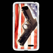 Coque LG L65 Pistolet USA
