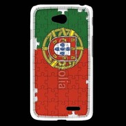 Coque LG L65 Portugal en puzzle