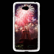 Coque LG L65 Feux d'artifice Tour Eiffel