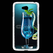Coque LG L65 Cocktail bleu