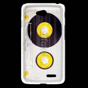 Coque LG L65 Cassette audio transparente 1