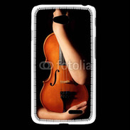 Coque LG L65 Amour de violon