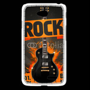 Coque LG L65 Festival de rock orange