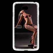 Coque LG L65 Body painting Femme